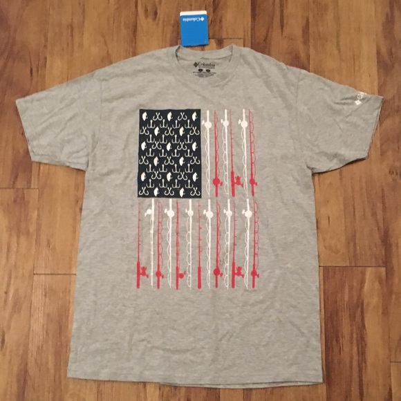 columbia pfg flag shirt